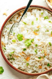 Coconut Rice Recipe | Gimme Some Oven