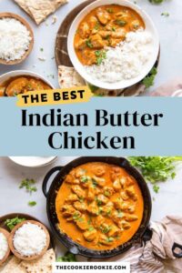 Indian Butter Chicken – The Cookie Rookie®