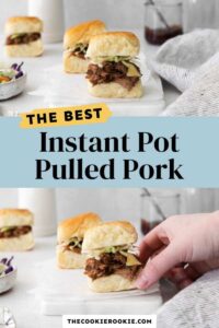 Instant Pot Pulled Pork – The Cookie Rookie®