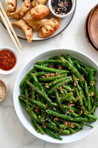 Chinese Garlic Green Beans – Just a Taste