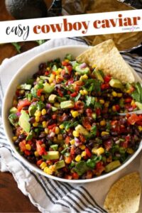 Easy Cowboy Caviar | Cookies and Cups