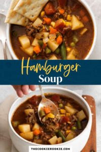 Hamburger Soup – The Cookie Rookie®