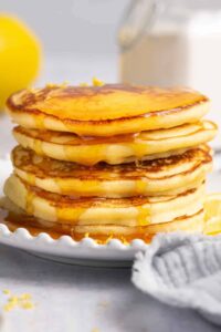 Lemon Ricotta Pancakes – Creme De La Crumb