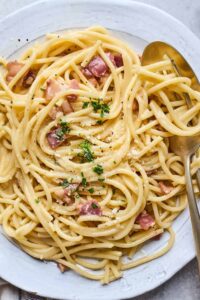Spaghetti Carbonara Recipe – Two Peas & Their Pod