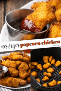 Crispy Air Fryer Popcorn Chicken