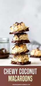 Coconut Macaroons – Two Peas & Their Pod