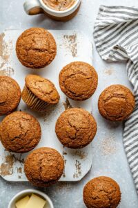 Grandma’s Healthy Bran Muffins | Ambitious Kitchen