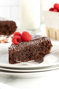Flourless Chocolate Cake with Chocolate Ganache