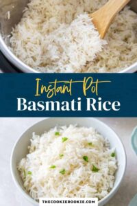 Instant Pot Basmati Rice – The Cookie Rookie®