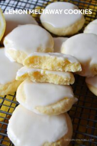 Lemon Meltaway Cookies | The Domestic Rebel