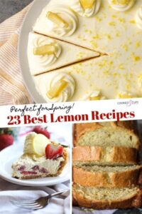 23 Best Lemon Desserts | Cookies and Cups