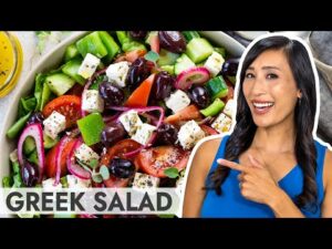 Food Playlist | Fresh and Flavorful: Try this Delicious Greek Salad Recipe Today!