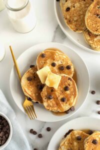Chocolate Chip Pancakes – The BakerMama