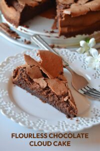 Flourless Chocolate Cloud Cake | The Domestic Rebel