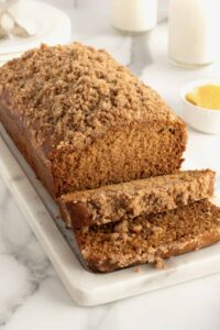 Maple Cinnamon Streusel Bread – The BakerMama