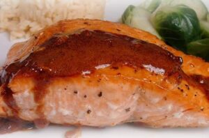Wasabi & Honey Glazed-Salmon – Eat With Your Eyes