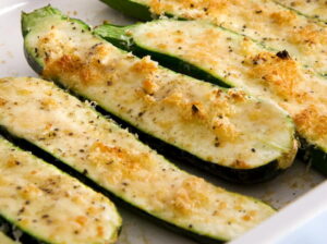 Baked Zucchini with Parmesan | RecipeLion.com