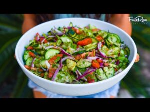 Food Playlist | Fresh and Flavorful: Deliciously Simple Mediterranean Salad Recipe