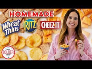 Food Playlist | Easy and Delicious Homemade Cheese Crackers Recipe