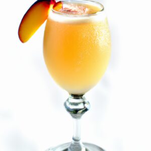 Food Playlist | Spiked Peach Bellini: A Perfect Summer Sipper