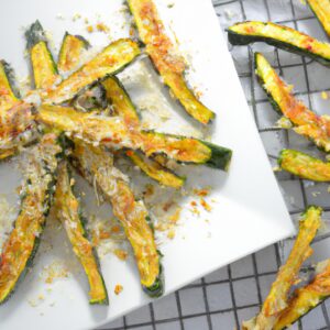 Food Playlist | Mouthwatering Baked Parmesan Zucchini Fries: The Perfect Snack Recipe