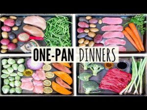 Food Playlist | Healthy One-Pan Dinner: Lemon Garlic Shrimp with Roasted Vegetables