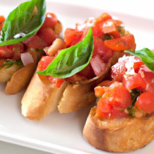 Food Playlist | Easy & Delicious Bruschetta Recipe – Perfect for Entertaining!