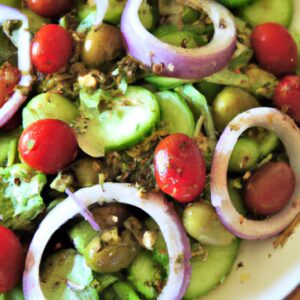 Food Playlist | Fresh and Vibrant: A Delicious Summer Salad Recipe