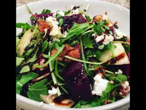 Food Playlist | Roasted Beet Salad with Goat Cheese and Candied Walnuts