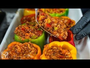 Food Playlist | Try this Irresistibly Delicious Stuffed Mini Peppers Recipe