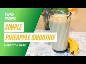 Food Playlist | Refreshing Orange Pineapple Smoothie Recipe for a Summertime Treat!