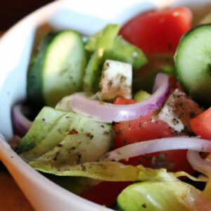 Food Playlist | The Ultimate Mediterranean Salad: A Refreshing and Wholesome Delight