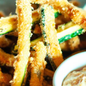 Food Playlist | Crispy Parmesan Zucchini Fries: The Perfect Party Starter