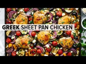 Food Playlist | Delicious and Easy One-Pan Lemon Garlic Chicken Dinner Recipe