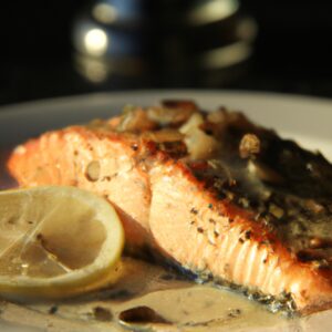 Food Playlist | Succulent Salmon with Lemon Butter Sauce: A Perfect Dinner Recipe