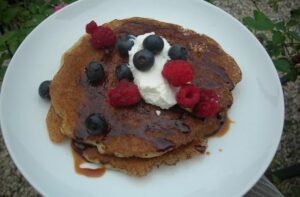 Fourth Of July Sourdough Pancakes – Eat With Your Eyes