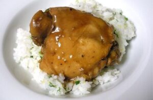 Chicken Adobo & Coconut Ginger Rice – Eat With Your Eyes