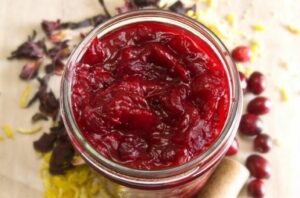 Hibiscus Cranberry Sauce – Eat With Your Eyes