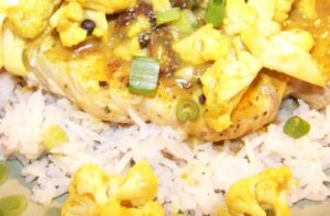 Curried Pork Chops and Cauliflower With Basmati Rice – Eat With Your Eyes