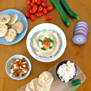 A Simple Greek Tzatziki and Hummus Appetizer Recipe – Orektiko