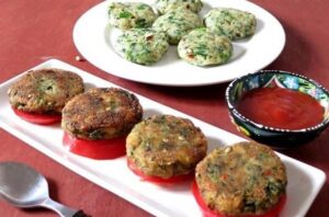 Gingery spinach and potato patties – Eat With Your Eyes