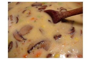 Mushroom Scallion Soup – Eat With Your Eyes
