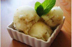 Lemon Mint Sorbet – Eat With Your Eyes