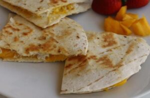 Mango & Goat Cheese Quesadillas – Eat With Your Eyes