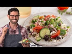 Greek Salad and Gyro Wrap Recipe for a Perfect Lunch – Orektiko