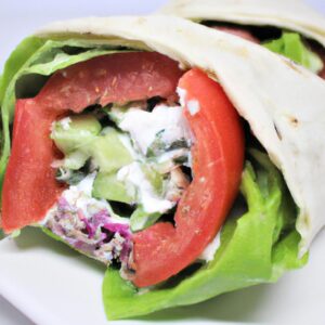 Try this Easy Greek Salad Wrap for Lunch! – Orektiko