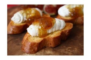 Goat Cheese and Fig Crostini – Eat With Your Eyes